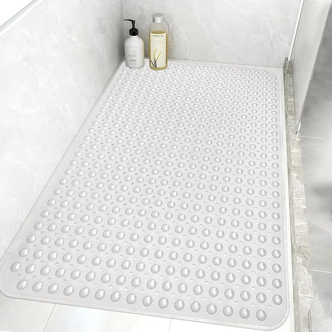 Shower Mat Non Slip: 47.2 x 31.5 Inch Extra Large TPE Shower Mats - Image 8