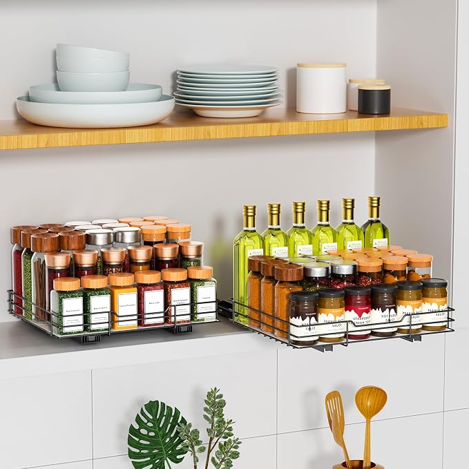 RCHYFEED Pull Out Spice Rack Organizer - Image 7