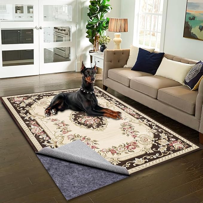 Waterproof Non-Slip 1/4” Extra Thick 9x12 ft Rug Pad by Unknown