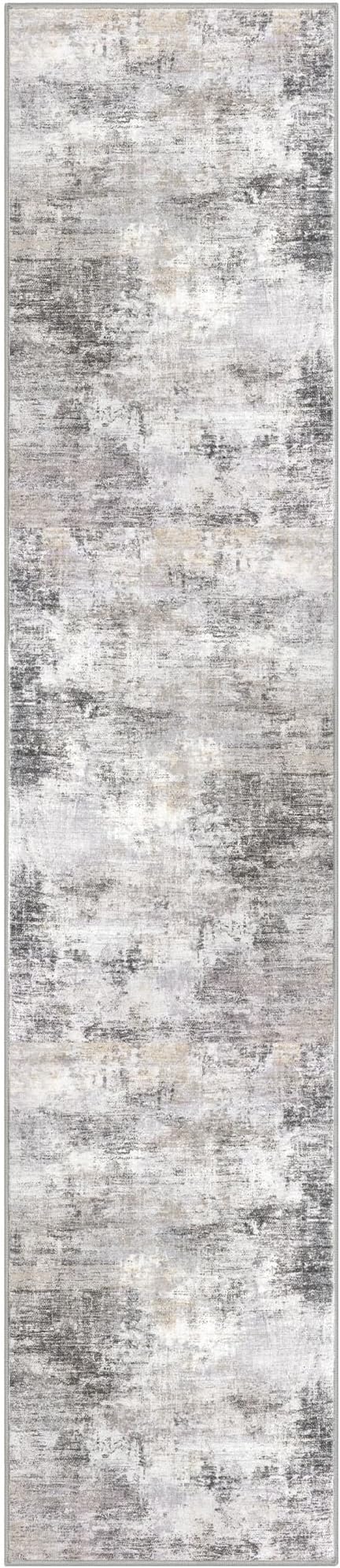 IOHOUZE Abstract Runner Rug 3x14 Ft Washable Runners - Image 9
