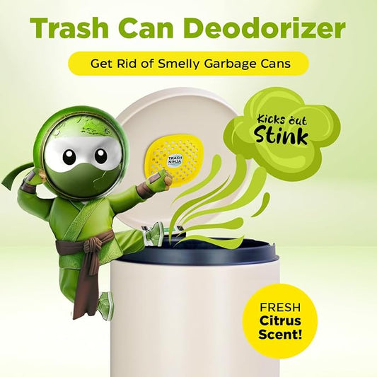 Trash Ninja Trash Odor Eliminator – Long-Lasting Citrus Scent Deodorizer - Image 2