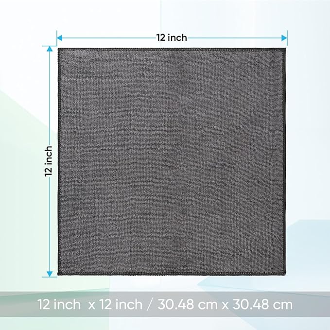 HOMEXCEL Microfiber Washcloths 12 Pack, Highly Absorbent and Soft Face Towel - Image 6