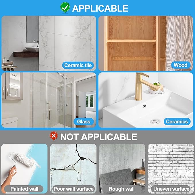 Large Adhesive Hooks for Hanging Heavy Duty Wall Hooks Self Adhesive Towel Coat - Image 4