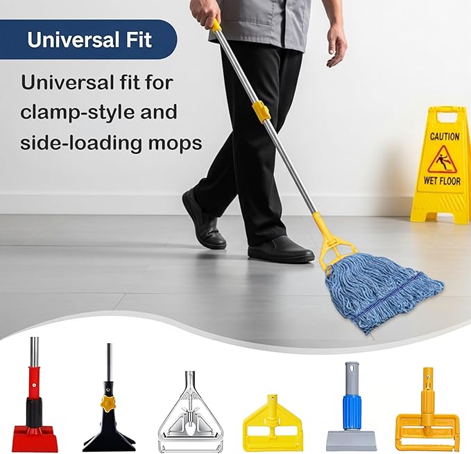 6 Packs Commercial Mop Head Replacement, Mop Heads Replacements – Heavy Duty - Image 5