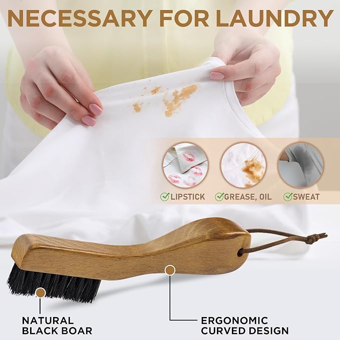 TAKAVU Stain Brush, Laundry Brush - Image 3
