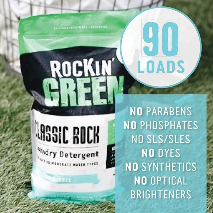 Rockin' Green Classic Rock Laundry Detergent, Plant based, All Natural Laundry - Image 8