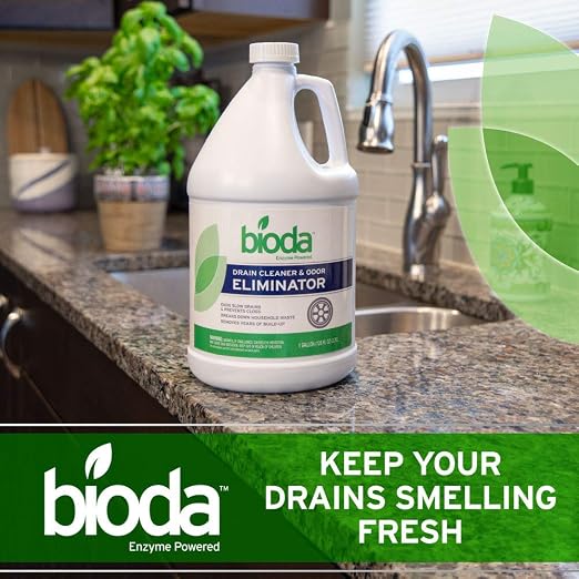 Bioda Professional Strength Enzyme Drain Cleaner, Septic Safe Drain Odor - Image 4