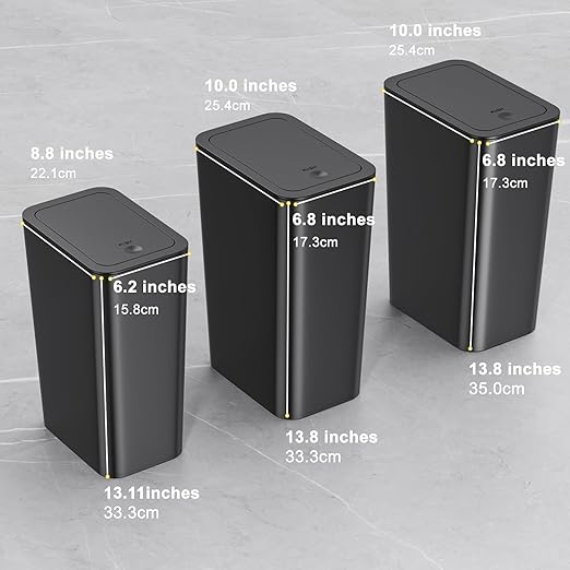 N. NETDOT Bathroom Trash Can - Image 6