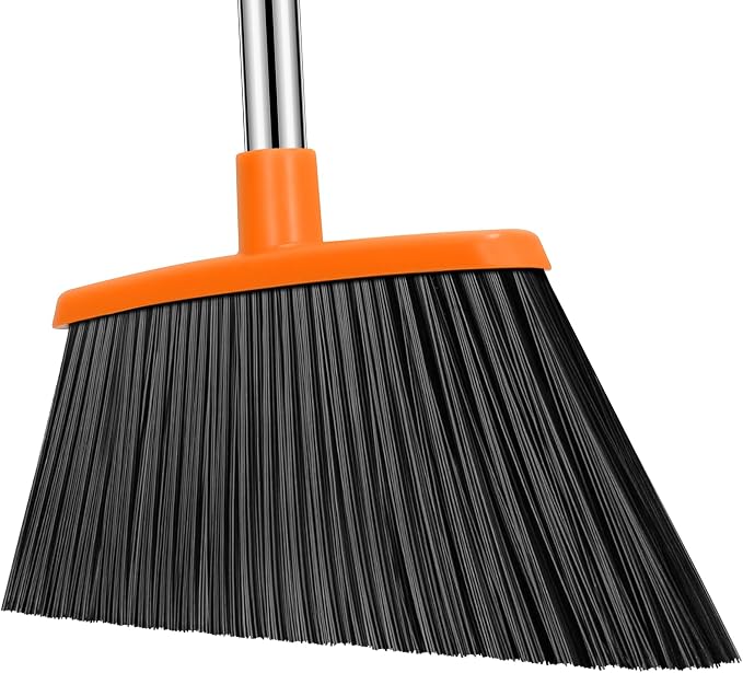 NACENA Heavy Duty Broom, 55 Inch Long Handle Outdoor Large Angle Brooms by NACENA