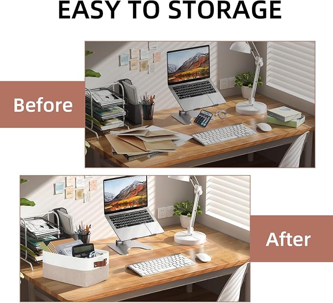 DULLEMELO Collapsible Fabric Storage Bins - Image 5