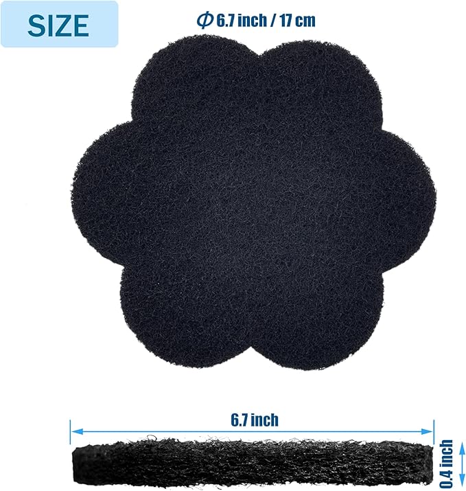 12-Pack Universal Trash Can Odor Absorbing Filters, Activated Charcoal - Image 7