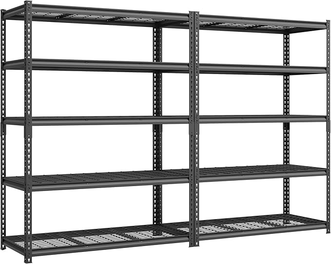SONGMICS 5-Tier Storage Shelves, Heavy-Duty Garage Shelving, Adjustable by SONGMICSbySONGMICSHOME