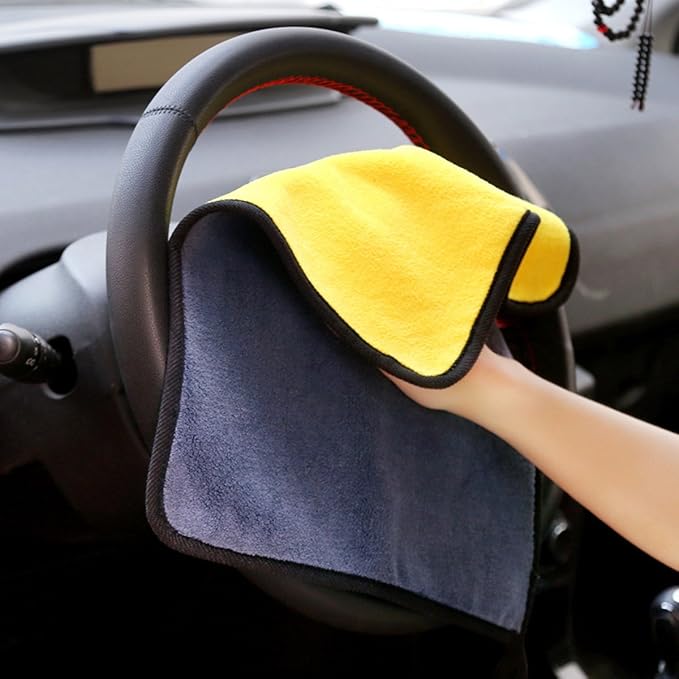 SOFTBATFY Ultrasoft, Thick and Quick Drying Car Microfiber Cleaning Towel - Image 4
