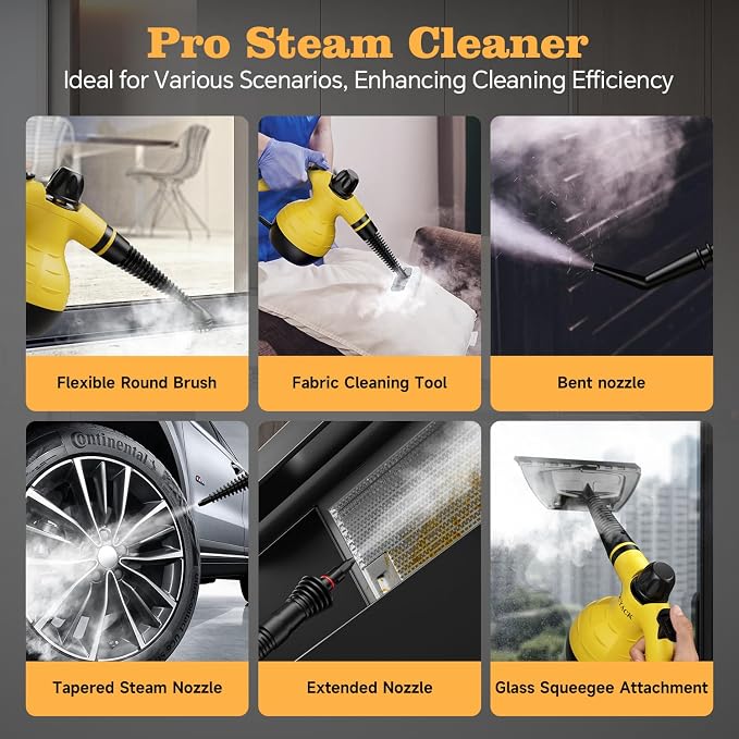 Steam Cleaner, Handheld Steam Cleaner - Image 6