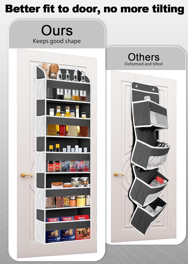 1 Pack Over The Door Organizer Storage, Hanging Organizer Closet - Image 2