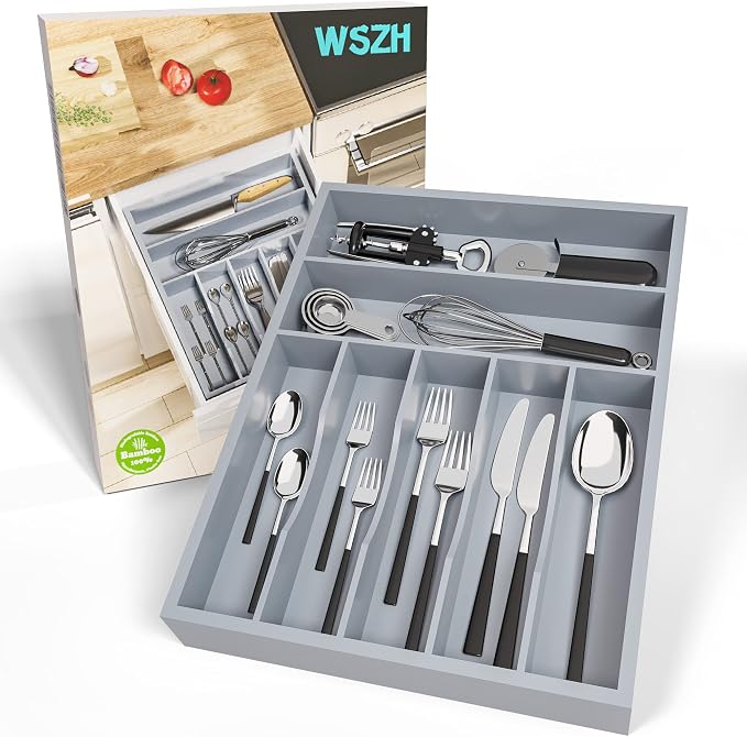 Utensil Organizer Silverware Drawer Organizer - Image 7
