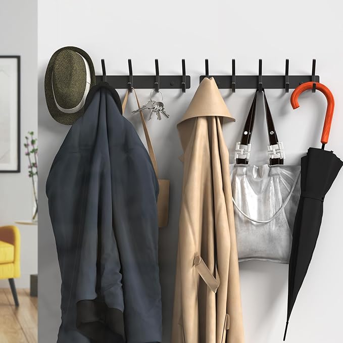VAEHOLD Wall Hooks, Heavy Duty Aluminum Towel Hooks - Image 6