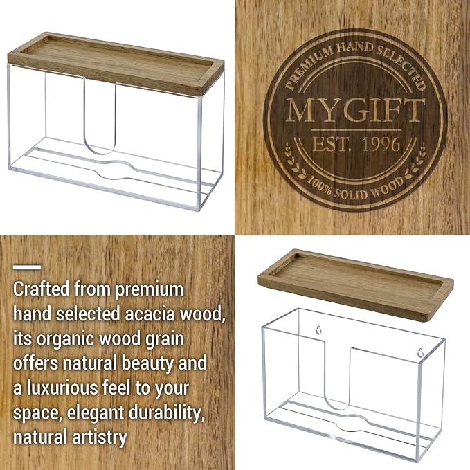 MyGift Deluxe Modern Metal Folded Commercial Paper Towel Holder - Image 3