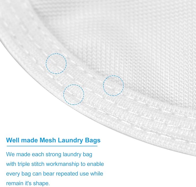 GOGOODA Delicates Laundry Bags, Fine Mesh Wash Bag - Image 4