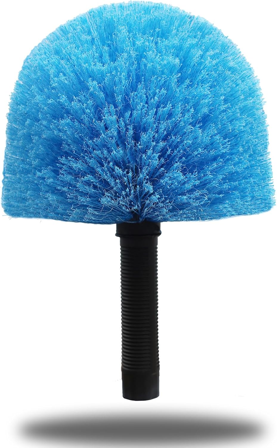Cobweb Duster Head Brush-Twist-On Spider Web Brush for Outdoor & Indoor Web Cleaning // Fits Standard Acme Threaded Poles // Cobweb Duster Brush Head Only-Blue -1 Pack