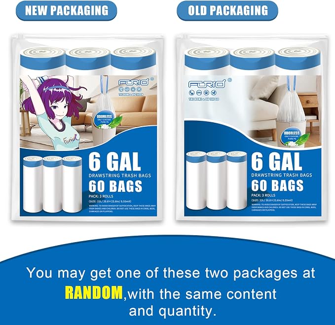 FORID Small Drawstring Trash Bags - Image 2