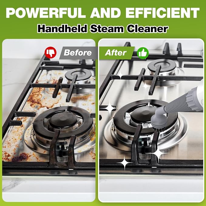 Pressurized Handheld Steam Cleaner, Portable Multi-Surface Cleaner - Image 4