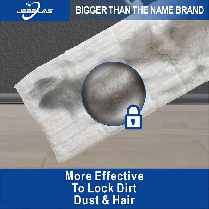 JEBBLAS Disposable Mop Cloth Dry Sweeping Pad - Image 2