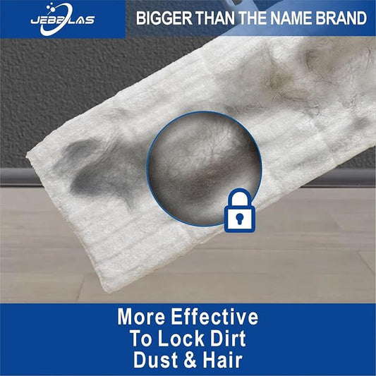 JEBBLAS Disposable Mop Cloth Dry Sweeping Pad - Image 2