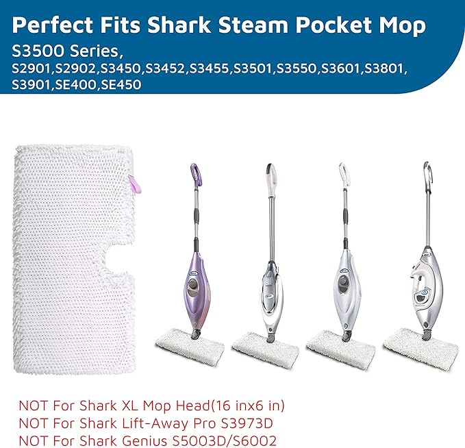 Flammi Steam Mop Replacement Pads - Image 2