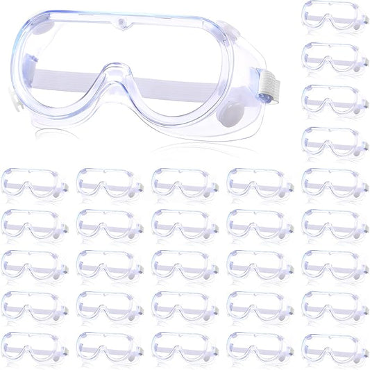 Yunsailing Protective Safety Goggles Lab Over Glasses Clear Anti Fog Eye by Yunsailing