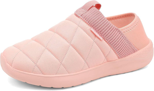 KUBUA Slippers for Men and Womens Indoor House Shoes Plush Slip on Outdoor by KUBUA