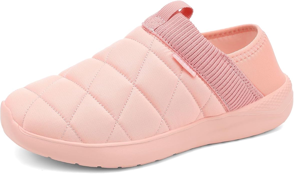 KUBUA Slippers for Men and Womens Indoor House Shoes Plush Slip on Outdoor by KUBUA