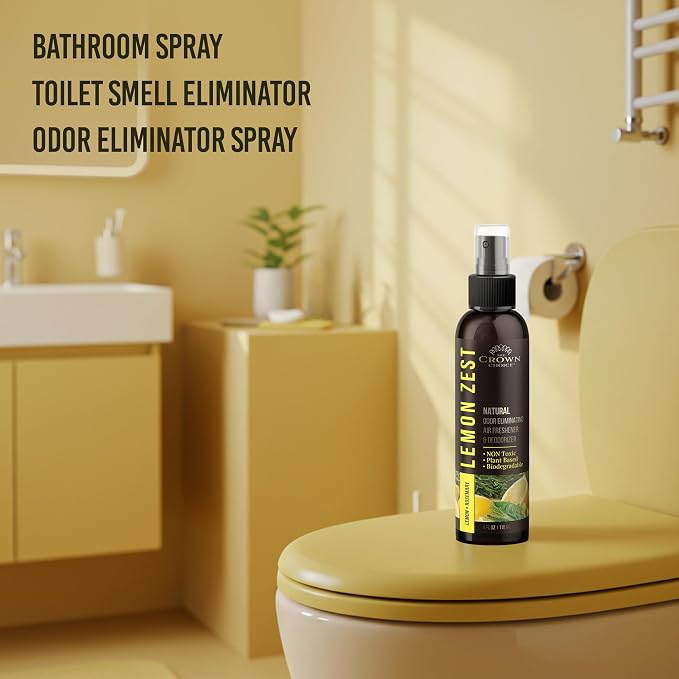 Lemon Zest Natural Air Freshener Spray - Image 9