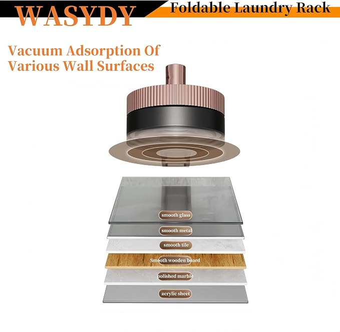 Wall Mounted Clothes Drying Rack, Laundry Dryer Hanger - Image 6