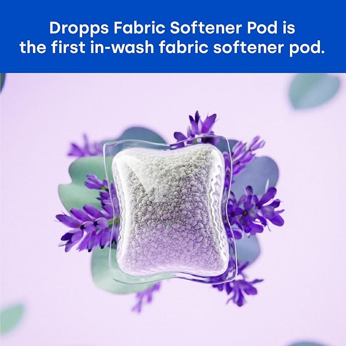 Dropps Laundry Fabric Softener Pods, Lavender Meadow - Image 2