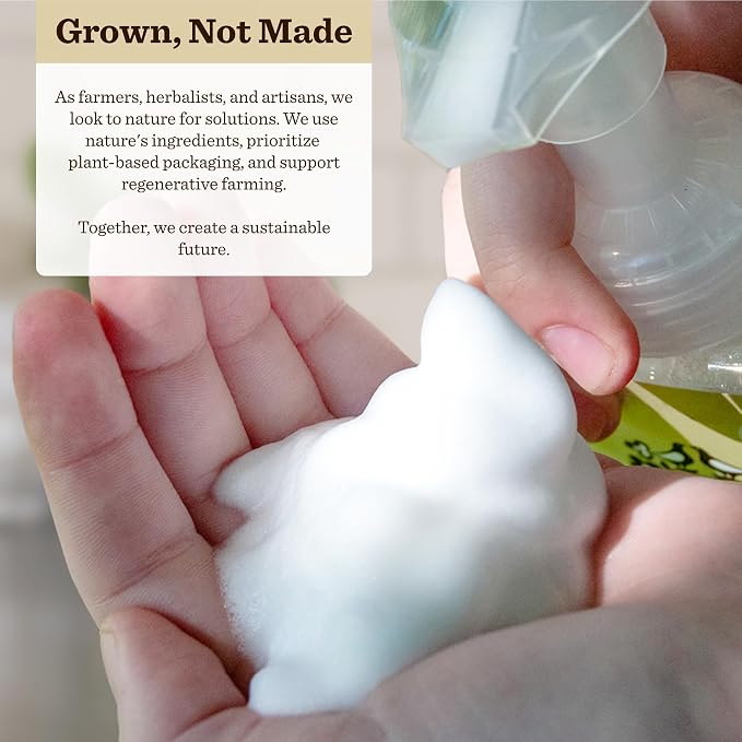 Moon Valley Herbal Foaming Hand Soap, Lemon Rosemary, Mint Lavender, Grapefruit - Image 3