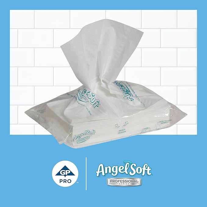 Georgia-Pacific Angel Soft Professional Series Polyflex 2-Ply Facial Tissue - Image 3