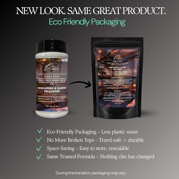 Seduction Carpet Freshener Powder: Powerful Odor Eliminator - Image 2