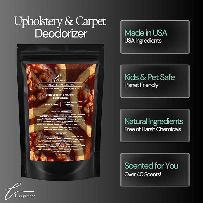 Toasted Pecan Pie Carpet Freshener Powder: Powerful Odor Eliminator - Image 6