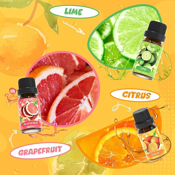 Citrus Essential Oils Set, Fragrance Oil Set - Image 3