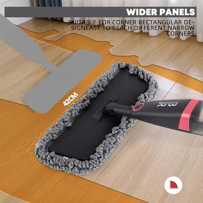 Microfiber Spray Mop for Floors Dry and Wet Mop - Image 4