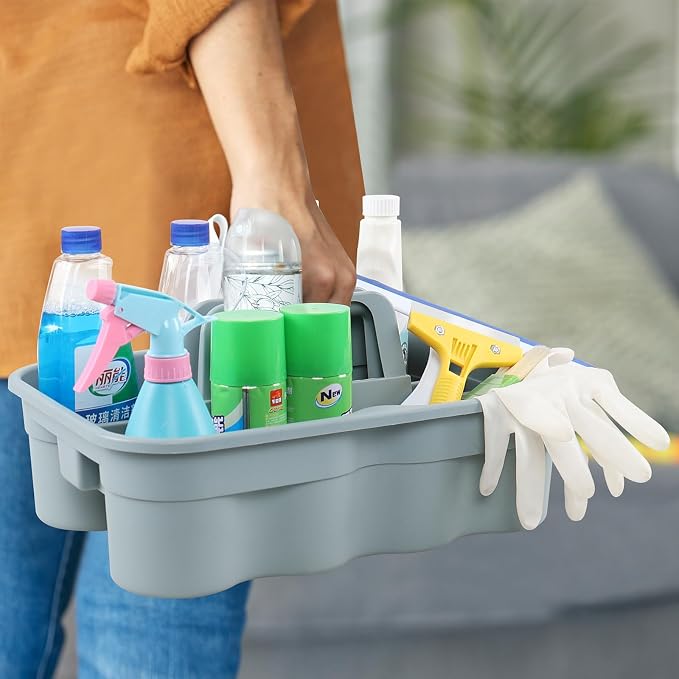 4 Pack Bathroom Cleaning Caddy Organizer - Image 6