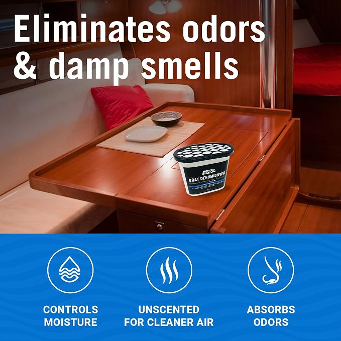 Moisture Absorber and Boat Dehumidifier, Charcoal Odor Remover - Image 8