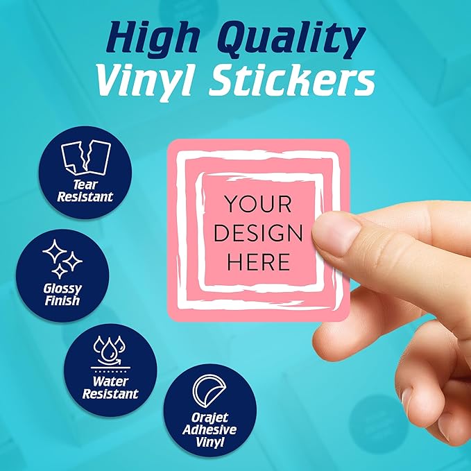 100 Custom Vinyl Stickers - Image 3