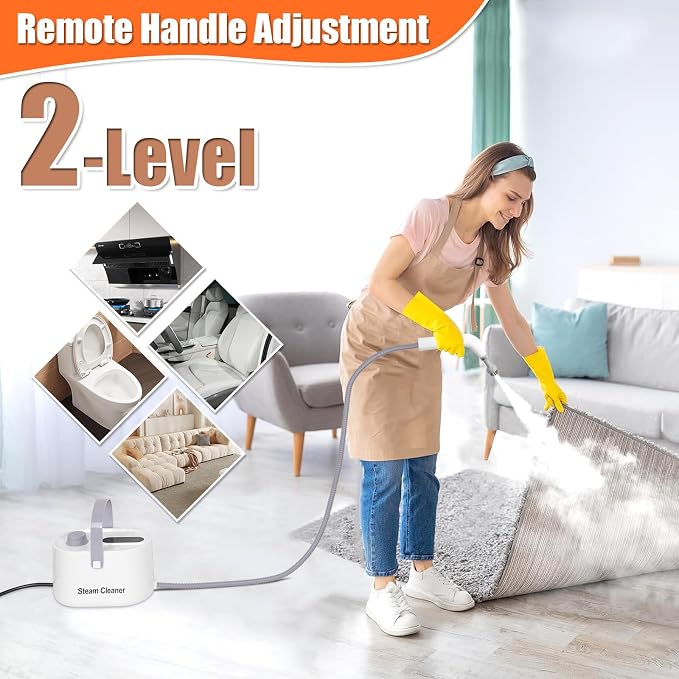 9 in 1 Handheld Steam Cleaner for Home Use, Portable Steamer for Cleaning - Image 3