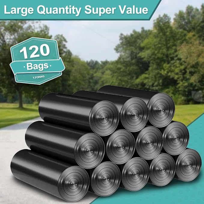 40-45 Gallon Black Trash Bags 120 Count - Image 6