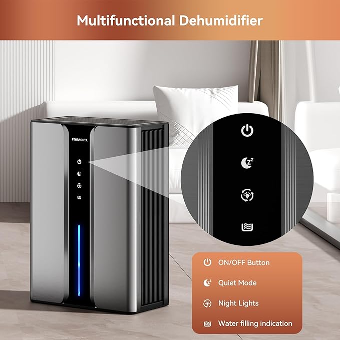 95oz Home Dehumidifier, Quiet dehumidifier - Image 7