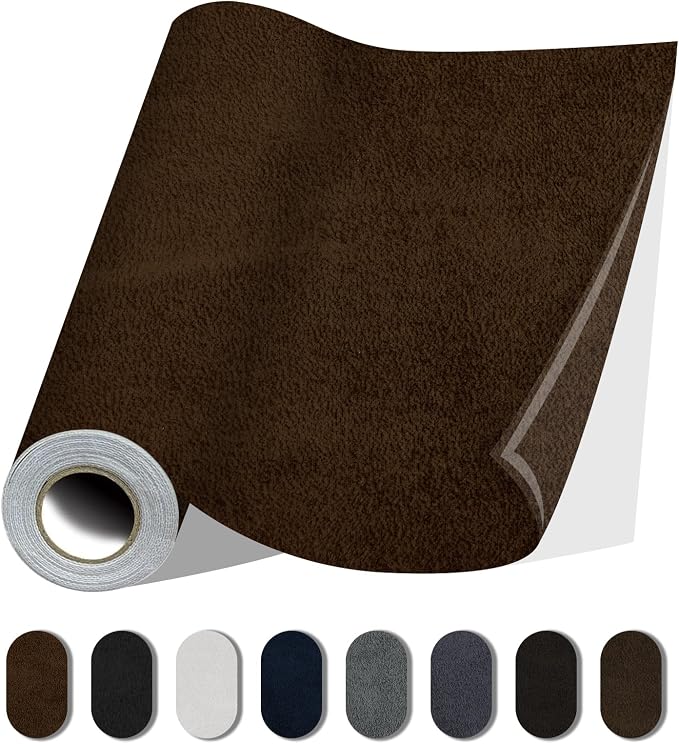 Fabric Repair Patches, 17X79 Inch Self-Adhesive Suede Patches Tape Durable by Lifeshoon