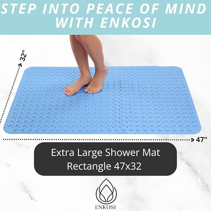 ENKOSI Extra Large Shower Mat Non Slip - Image 4