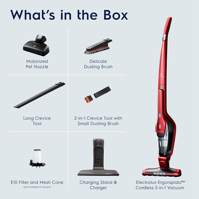Electrolux Ergorapido Pet Cordless 2-in-1 Vacuum Cleaner - Image 2